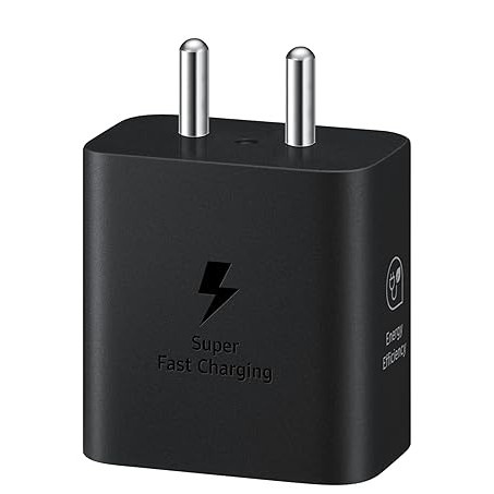 Samsung Original 25W Type-C Travel Adaptor Without Cable, Black EP-T2510N