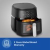 PHILIPS Air Fryer NA130/00, uses up to 90% less fat, 1700W, 6.2 Liter, with Rapid Air Technology (Black), Extra Large