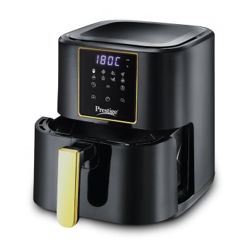 Prestige Nutrifry 4.5L Digital Air Fryer| 80% less Oil Consumption | 8 Preset Menu | Fry, Grill, Roast, Bake, Reheat 41411