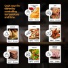 Prestige Nutrifry 4.5L Digital Air Fryer| 80% less Oil Consumption | 8 Preset Menu | Fry, Grill, Roast, Bake, Reheat 41411