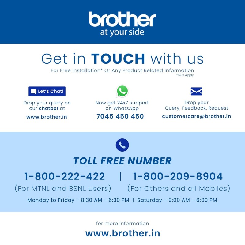 Brother Ink Tank DCP-T525W (Print Scan Copy) WiFi Printer, 128 MB Memory, Print Up to 15K Pages in Black