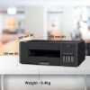 Brother DCP-T420W All-in One Ink Tank Refill System Printer with Built-in-Wireless Technology (Pre ink-loaded)