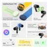 realme Buds T110 Bluetooth Truly Wireless in Ear Earbuds with mic, AI ENC for Calls, Google (Punk Black) RMA2306