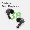 realme Buds T110 Bluetooth Truly Wireless in Ear Earbuds with mic, AI ENC for Calls, Google (Punk Black) RMA2306