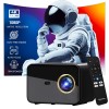 Lifelong Electronics SmartStream Projector | Android, 1080P Full HD Native & 4K Ultra HD Support | 7000 Lumens LLPJJV30