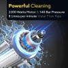 AGARO Supreme Plus Pressure Washer, Car Washer, 2200 Watts Motor, 8L/Min Flow Rate, 140 Bars, Adjustable Pressure Regulator Yellow