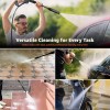 Amazon Basics Pressure Washer 1800W, 105 Bar, 6.5 L/min Flow, 5m Power Cord, 10m Hose, Copper Winding Motor AB1800H105