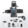 Amazon Basics Pressure Washer 2000W, 160 Bar, 7 L/min Flow Rate, 10M Hose, 5M Power Cord, Auto Stop, Copper Winding Motor