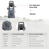 Amazon Basics Pressure Washer 2000W, 160 Bar, 7 L/min Flow Rate, 10M Hose, 5M Power Cord, Auto Stop, Copper Winding Motor