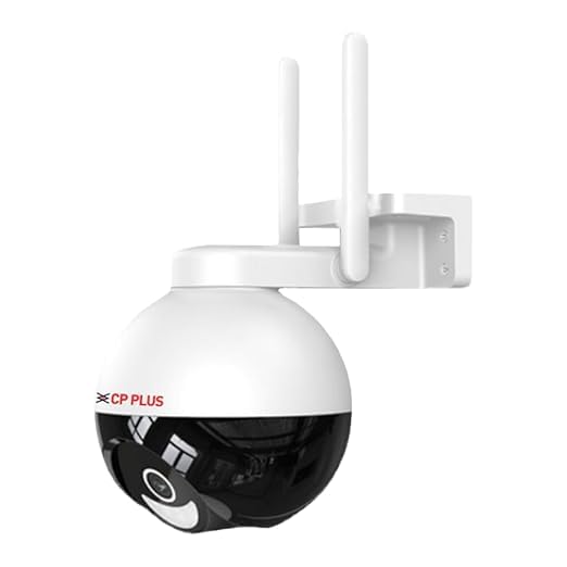 CP PLUS 4MP WI-FI Full Color Outdoor Smart Security Camera | CTC Technology|360˚with Pan & Tilt |Two Way Talk CP-Z43Q