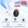 CP PLUS 3MP Outdoor Bullet CCTV Camera | 4G SIM-Based Wireless Security Camera | Motion & Human Detection EZ-R31G