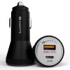 MOZEN by Amkette 81W Car Charger Type C 45W PD + USB-A 36W QC Dual Port Car Charger CQC09