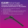Bosch Wiper Blade 3397016578KTS CLEAR Advantage, Single, 18 Inch, Driver Side, Comes with Easy to Install Quick-clip Adapter