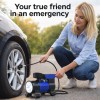 Bergmann Typhoon Heavy Duty Metal Car Tyre Inflator (Blue) BCT-150