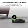 Belkin AVC001btBK USB-C to VGA Adapter + Charge - 1080p, Black