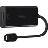 Belkin USB-C to HDMI Adapter - Black | High-Speed 4K Ultra HD Video Output Converter | USB Type-C to HDMI Display Cable for Laptop, MacBook, Tablet &