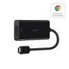 Belkin USB-C to HDMI Adapter - Black | High-Speed 4K Ultra HD Video Output Converter | USB Type-C to HDMI Display Cable for Laptop, MacBook, Tablet &