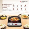 Longway Elite Plus IC 2000 Watt Induction Cooktop with Auto Shut-Off & Over-Heat Protection With 8 Cooking Mode & BIS Approved