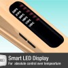 Havells HS4152 Titanium plates professional Hair Straightener; Adjustable temperature with instant heating; For all hair types (Gold)