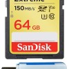 SanDisk Extreme SD 64GB Card Works with Canon Mirrorless Camera EOS R5 C 150MB/s (SDSDXV6-064G-GNCIN)