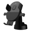 Amkette iGrip Drive Compact Car Mobile Holder, Mobile Holder for car Dashboard & Windshield with 360 Rotation, One-Touch Lock&Release