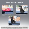 Amkette iGrip Drive Compact Car Mobile Holder, Mobile Holder for car Dashboard & Windshield with 360 Rotation, One-Touch Lock&Release