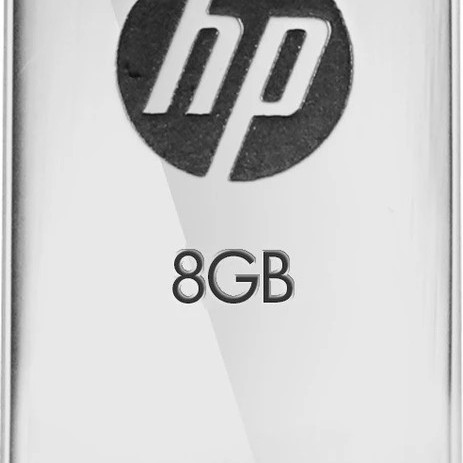 HP V236w 8 GB Pen Drive Compatible with Desktop Computer, Laptop USB 2.0 Metal Case (Silver)