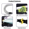 Asian Paints TruCare 1500W 110 bar | 6.5 litre/min Flow Rate | 8 Meters Outlet Hose Pipe Pressure Washer