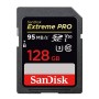 SanDisk UHS-1 U3 extreme pro 128 GB SDXC Class 10 95 MB/s  Memory Card Compatible with Camera