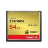 SANDISK 64GB Extreme CompactFlash Memory Card UDMA 7 Speed Up To 120MB/s - SDCFXSB-064G-G46