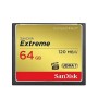 SANDISK 64GB Extreme CompactFlash Memory Card UDMA 7 Speed Up To 120MB/s - SDCFXSB-064G-G46