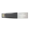 SanDisk iXpand Mini Flash Drive 32 GB OTG Drive Compatible with Desktop Computer, Tablet, Mobile, Laptop USB 3.0 (Grey, Type A to Lightning)