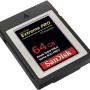SanDisk Extreme Pro Cfexpress Type B Card,1500 MB/s R & 800 MB/s W, Black, 64GB
