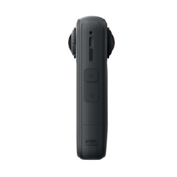 insta360 X4-8K Waterproof 360 Optical Zoom Action Camera, 4K Wide-Angle Video, Removable Lens Guards, 135 Min Battery Life, Ai Editing, Stabilization, for Sports, Travel, Outdoor, Black