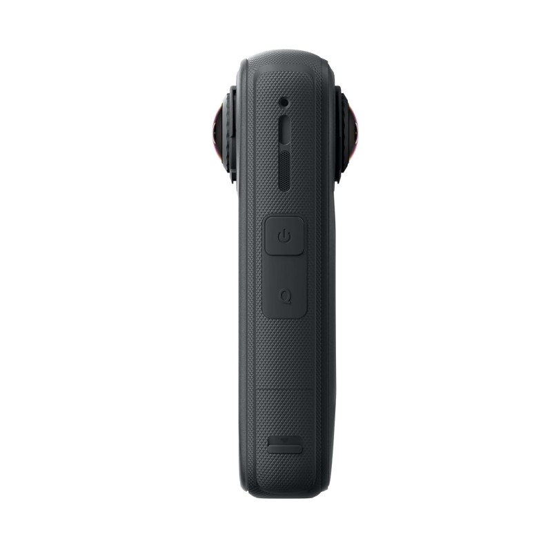 insta360 X4-8K Waterproof 360 Optical Zoom Action Camera, 4K Wide-Angle Video, Removable Lens Guards, 135 Min Battery Life, Ai Editing, Stabilization, for Sports, Travel, Outdoor, Black