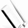 TP-Link TL-WN722N 150 Mbps High Gain Wireless USB Adapter  (White)