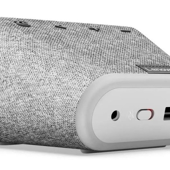 Lenovo Smart Clock Essential with Google Assistant Smart Speaker (Hemp Grey)