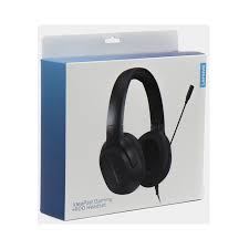 Lenovo Ideapad H100 Wired Over Ear Headphones with Mic (Clear)