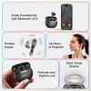pTron Bassbuds Astra in-Ear TWS Earbuds w/Stereo Sound, 34Hrs Playtime, Stereo Calls (Black)