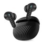 pTron Bassbuds Bliss TWS in Ear Earbuds with 4 Quadpro Mics,3D Audioscape,Trutalk Enc Calls,40H Playtime Black)