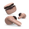 pTron Bassbuds Duo in-Ear Wireless Earbuds with Immersive Sound,32Hrs Playtime,Clear Calls TWS Earbuds (Brown)