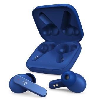 pTron Bassbuds Gomax in-Ear TWS Earbuds, HD Mic & TruTalk AI-ENC Calls, 36H Playtime, 13mm Drivers, Bluetooth 5.3 (Blue)