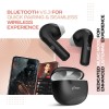 pTron Bassbuds NX TWS Earbuds, TruTalk AI-ENC Calls, 32Hrs Playtime, Immersive Audio, in-Ear Bluetooth 5.3 (Ink Black)