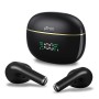pTron Bassbuds Perl in-Ear TWS Earbuds, TruTalk AI-ENC Calls, Immersive Sound, 28H Playtime, Music/Game (Sable Black)