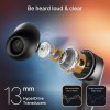 pTron Bassbuds Spark in-Ear TWS Earbuds with Stereo Sound, 40Hrs Playtime, Stereo Calls (Black)