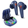 pTron Bassbuds Turbo TWS in Ear Earbuds with 40Ms Hyper Gaming Low Latency,3D Audioscape,Trutalk Ai-Enc Calls,Thunder Bass,45Hrs (Bold Blue)