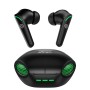 pTron Bassbuds Viper in-Ear TWS Earbuds, AptSense 40ms Gaming Latency, TruTalk AI-ENC Call, 32H Playtime, Deep Bass (Jet Black)