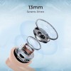 pTron Basspods P81 in-Ear Wireless Earbuds, Pristine Sound, 32Hrs Playtime, Clear Calls TWS Earbuds (Brown)