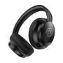 pTron Studio Evo 70hrs Playtime Wireless Over Ear Headphones with HD Mic, Low-Latency Game/Movie/Music Modes, Punchy Bass (Black)