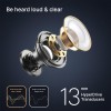 pTron Zenbuds 1 V2 ANC Bluetooth in Ear Earbuds 32Db Quietsound Tech,13Mm Hyperdrivers with 4D Panaromic (Black)